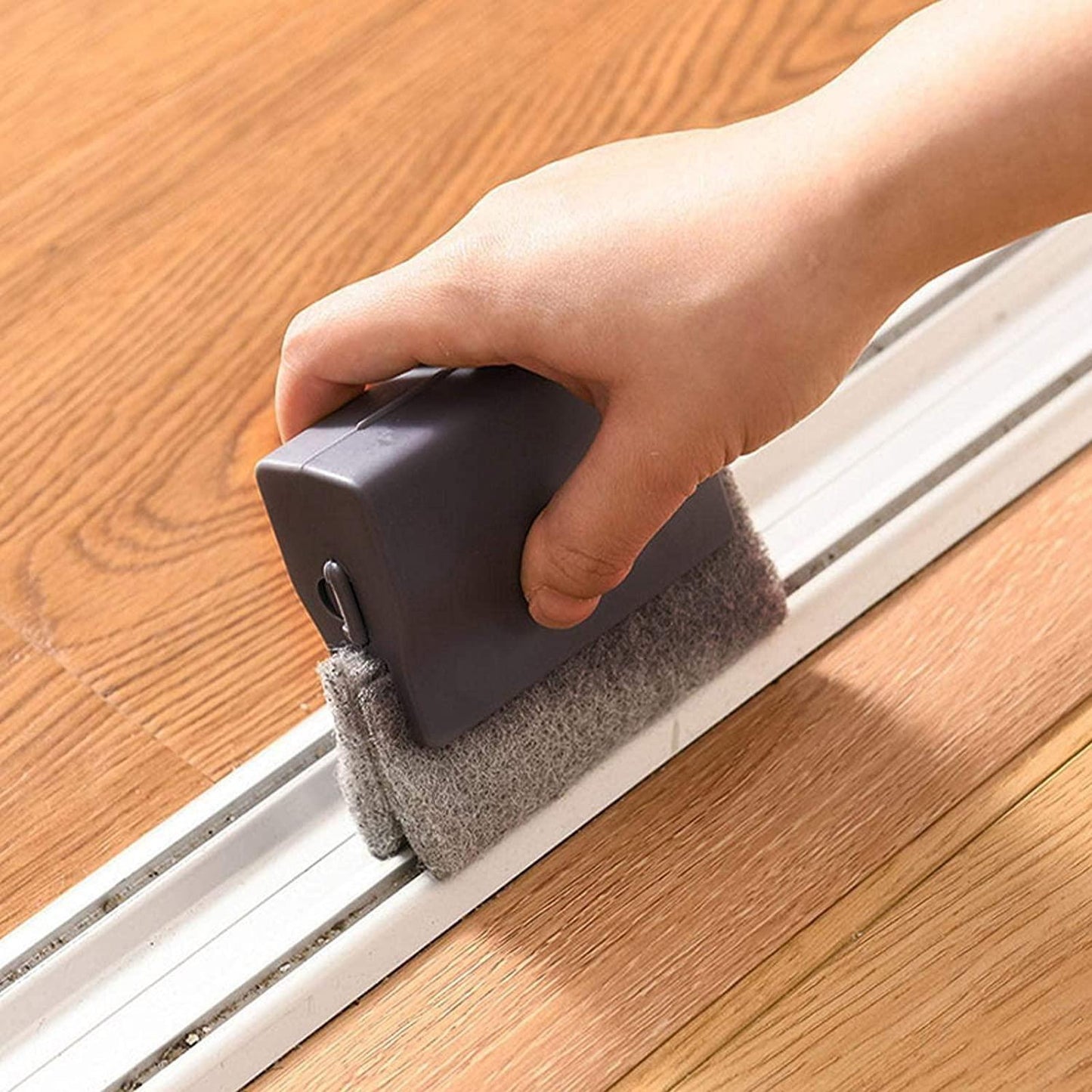 Window Track Cleaning Brush (Pack of 2) – ABS Plastic Groove & Sliding Door Cleaner