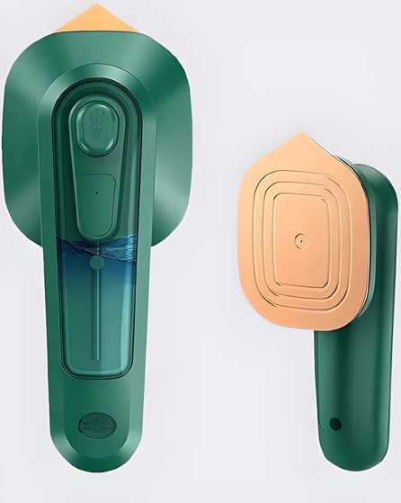 Mini Portable Garment Steamer & Travel Iron – Handheld Dry & Wet Ironing with Titanium Plate