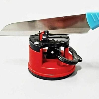 Hands-Free Knife Sharpener – Tungsten Carbide Blade Sharpener with Strong Suction Base
