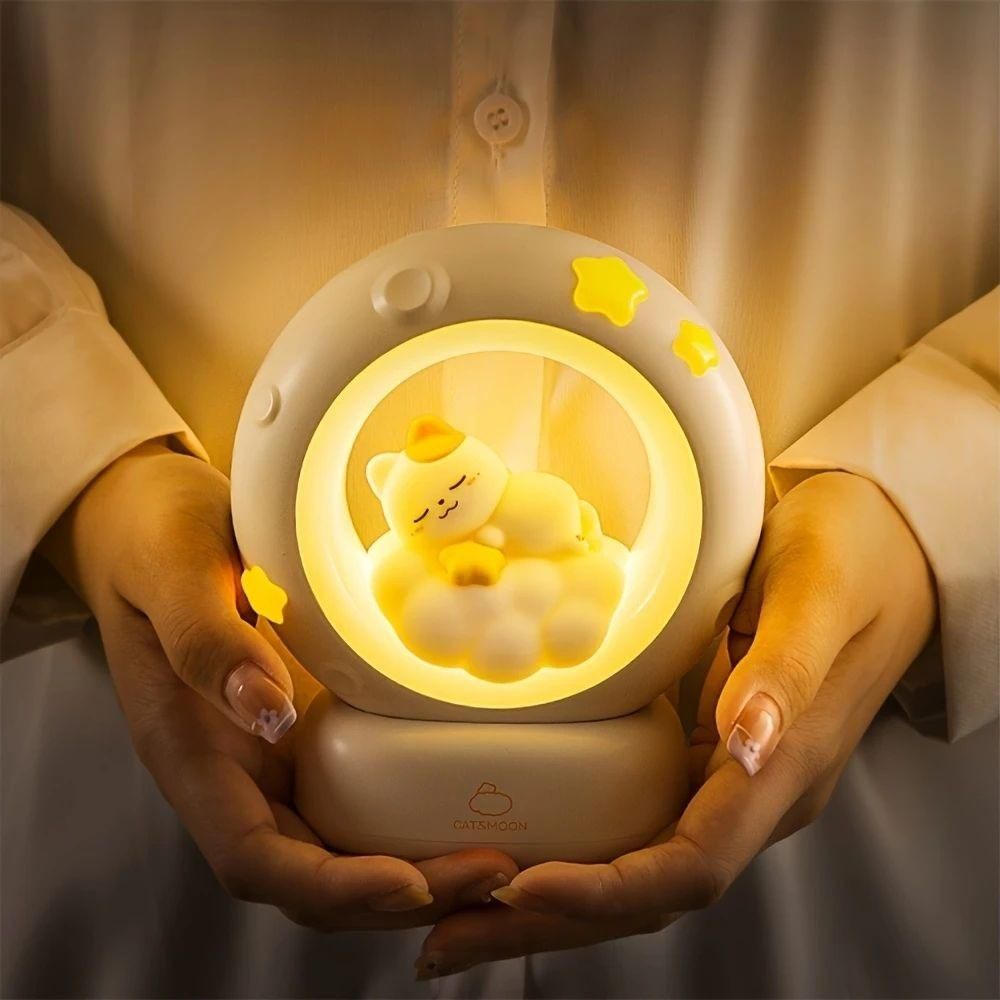 Moon LED Night Lamp | Touch Control & 3 Brightness Modes