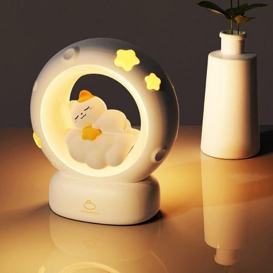 Moon LED Night Lamp | Touch Control & 3 Brightness Modes