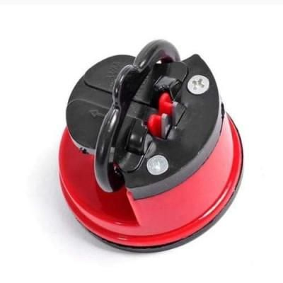 Hands-Free Knife Sharpener – Tungsten Carbide Blade Sharpener with Strong Suction Base